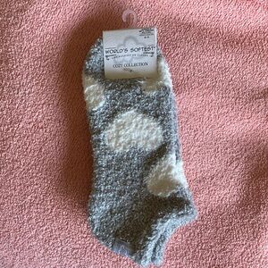 NWT Cozy Collection Heart Socks